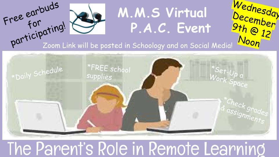 MMS Virtual PAC Event - Dec 9 at noon